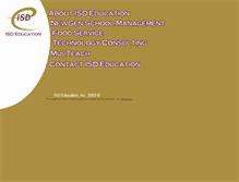 Tablet Screenshot of isdeducation.com